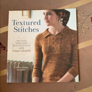 Textured Stitches knitting book